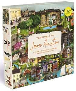 The World of Jane Austen: 1000-Piece Jigsaw Puzzle