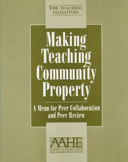 Making Teaching Community Property