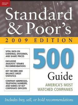 Standard & Poor's 500 Guide 2009 PB