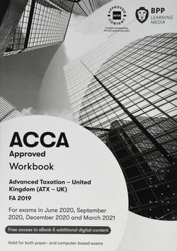 ACCA Advanced Taxation FA2019