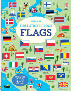 First Sticker Book Flags