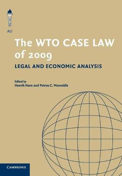 The WTO Case Law Of 2009