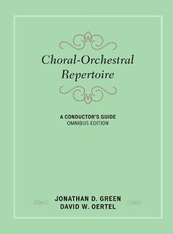 Choral-Orchestral Repertoire