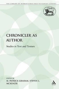 The Chronicler as Author