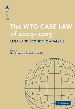 The WTO Case Law of 2004-5