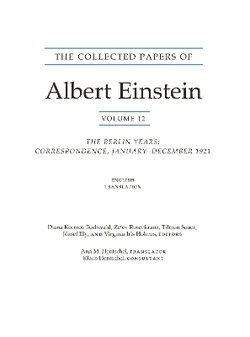 The Collected Papers of Albert Einstein, Volume 12 (English)