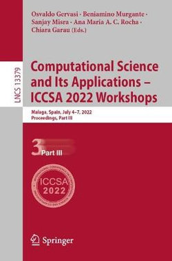 Computational Science and Its Applications - ICCSA 2022 Workshops