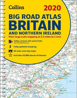 2020 Collins Big Road Atlas Britain and Northern Ireland