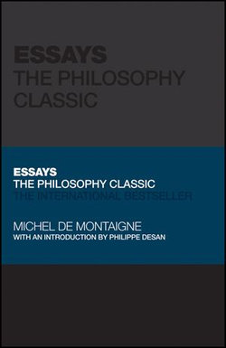 Essays by Montaigne