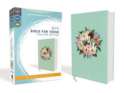 NIV Bible for Teens Thinline Red Letter Edition [Floral]