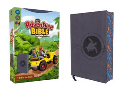 NIrV, Adventure Bible for Early Readers, Leathersoft, Blue, Full Color