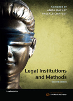 Legal Institutions and Methods