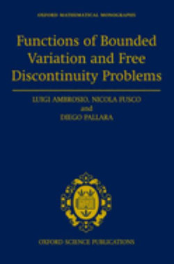 Functions of Bounded Variation and Free Discontinuity Problems