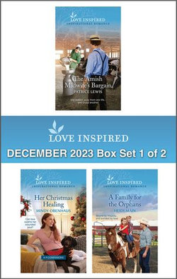 Love Inspired December 2023 Box Set - 1 of 2/The Amish Midwife's Bargain/Her Christmas Healing/A Family for the Orphans