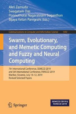 Swarm, Evolutionary, and Memetic Computing and Fuzzy and Neural Computing