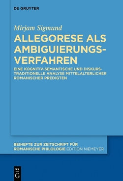 Allegorese Als Ambiguierungsverfahren