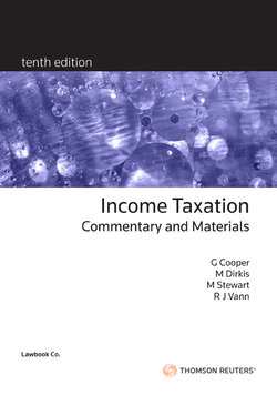 Income Taxation Commentary & Materials