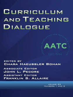 Curriculum and Teaching Dialogue