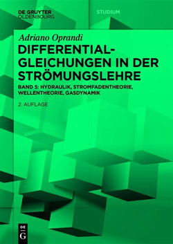 Differentialgleichungen in Der Str?mungslehre