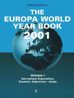 Europa World Year Bk 2001 V1