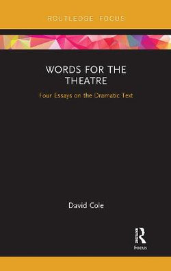 Words for the Theatre