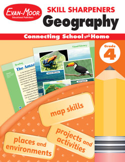 Skill Sharpeners: Geography, Grade 4 Workbook