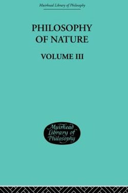 Hegel's Philosophy of Nature