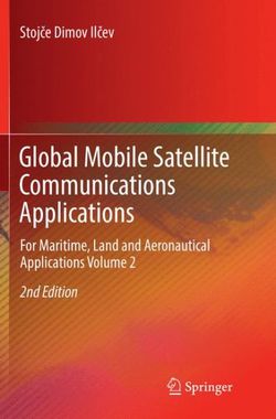 Global Mobile Satellite Communications Applications