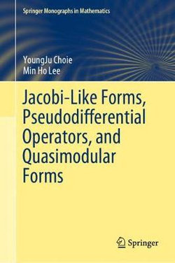 Jacobi-Like Forms, Pseudodifferential Operators, and Quasimodular Forms