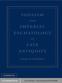 Judaism and Imperial Ideology in Late Antiquity