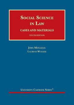 Social Science in Law, Cases and Materials