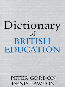 Dictionary of British Education