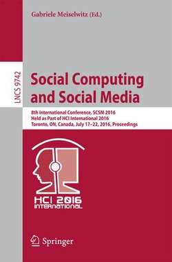 Social Computing and Social Media