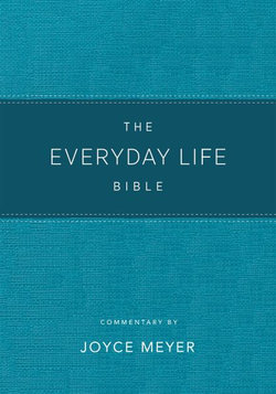 The Everyday Life Bible Teal LeatherLuxe®