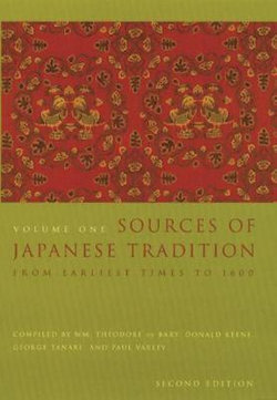 Sources of Japanese Tradition