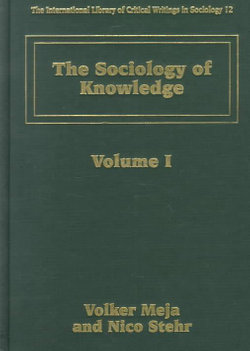 The Sociology of Knowledge