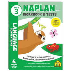 Year 3 NAPLAN*-style Language Conventions Workbook and Tests