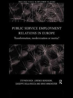 Public Service Employment Relations in Europe