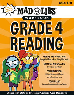 Mad Libs Workbook: Grade 4 Reading