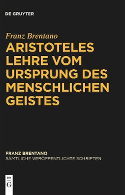 Aristoteles Lehre Vom Ursprung des Menschlichen Geistes