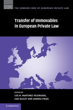 Transfer of Immovables in European Private Law