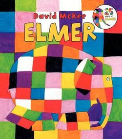 Elmer Board Book