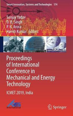 Proceedings of International Conference in Mechanical and Energy Technology