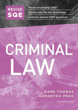 Revise SQE Criminal Law