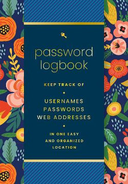 Password Logbook (Hip Floral)