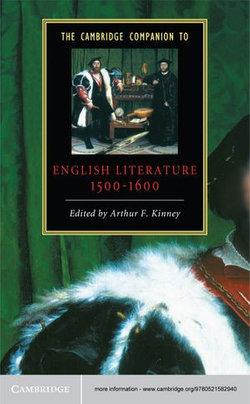 The Cambridge Companion to English Literature, 1500–1600