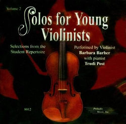 Solos for Young Violinists CD, Volume 2