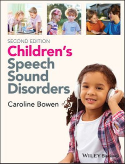 Children's Speech Sound Disorders