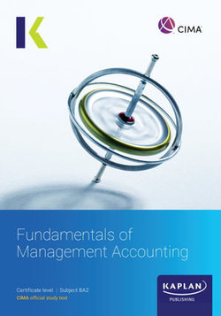 BA2 FUNDAMENTALS OF MANAGEMENT ACCOUNTING - STUDY TEXT