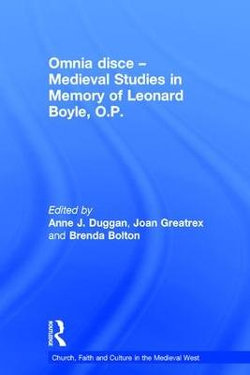 Omnia disce - Medieval Studies in Memory of Leonard Boyle, O.P.